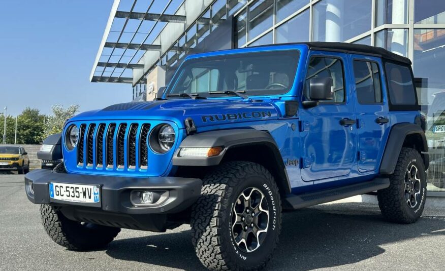 JEEP WRANGLER UNLIMITED 4XE 2.0 L T 380 CH PHEV 4X4 BVA8 RUBICON 272