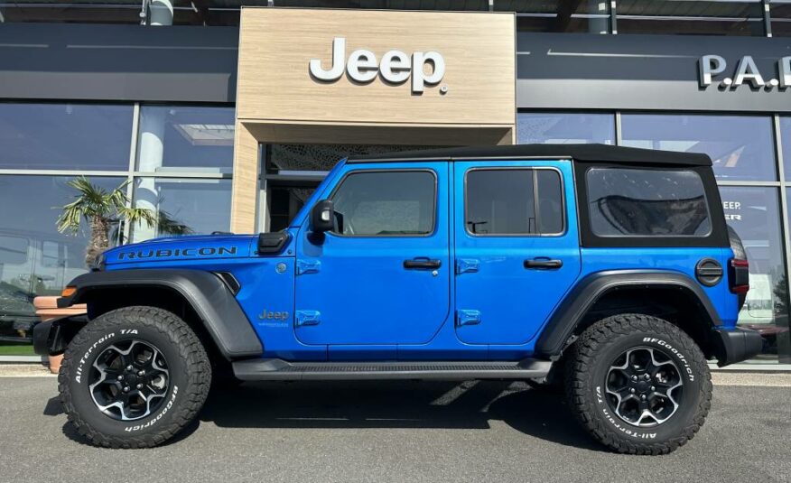 JEEP WRANGLER UNLIMITED 4XE 2.0 L T 380 CH PHEV 4X4 BVA8 RUBICON 272