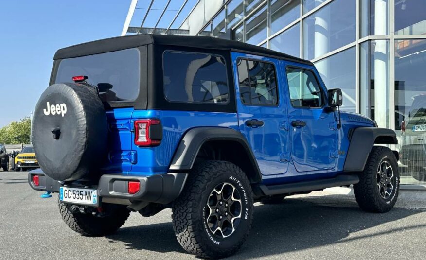 JEEP WRANGLER UNLIMITED 4XE 2.0 L T 380 CH PHEV 4X4 BVA8 RUBICON 272