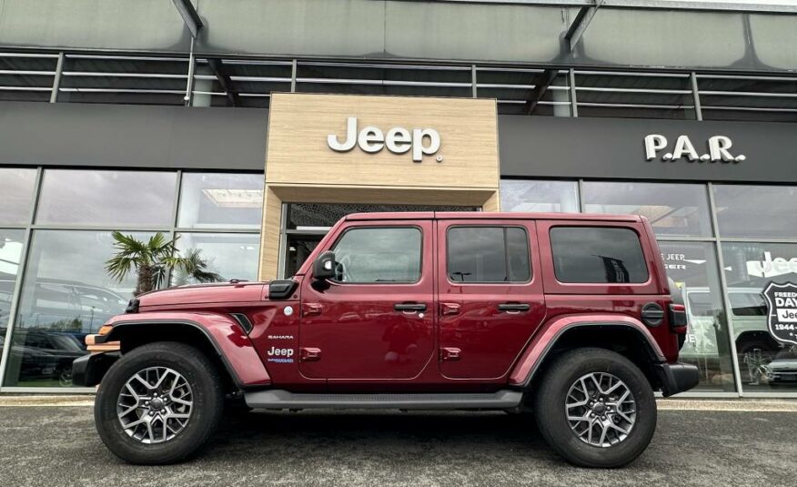 JEEP WRANGLER UNLIMITED 4XE 2.0 L T 380 CH PHEV 4X4 BVA8 SAHARA 272